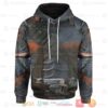 Movie Superhero Super Villain Slade Wilson Ds 3D All Over Printed Hoodie