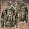 Nba Atlanta Hawks Hunting 3D Hoodie