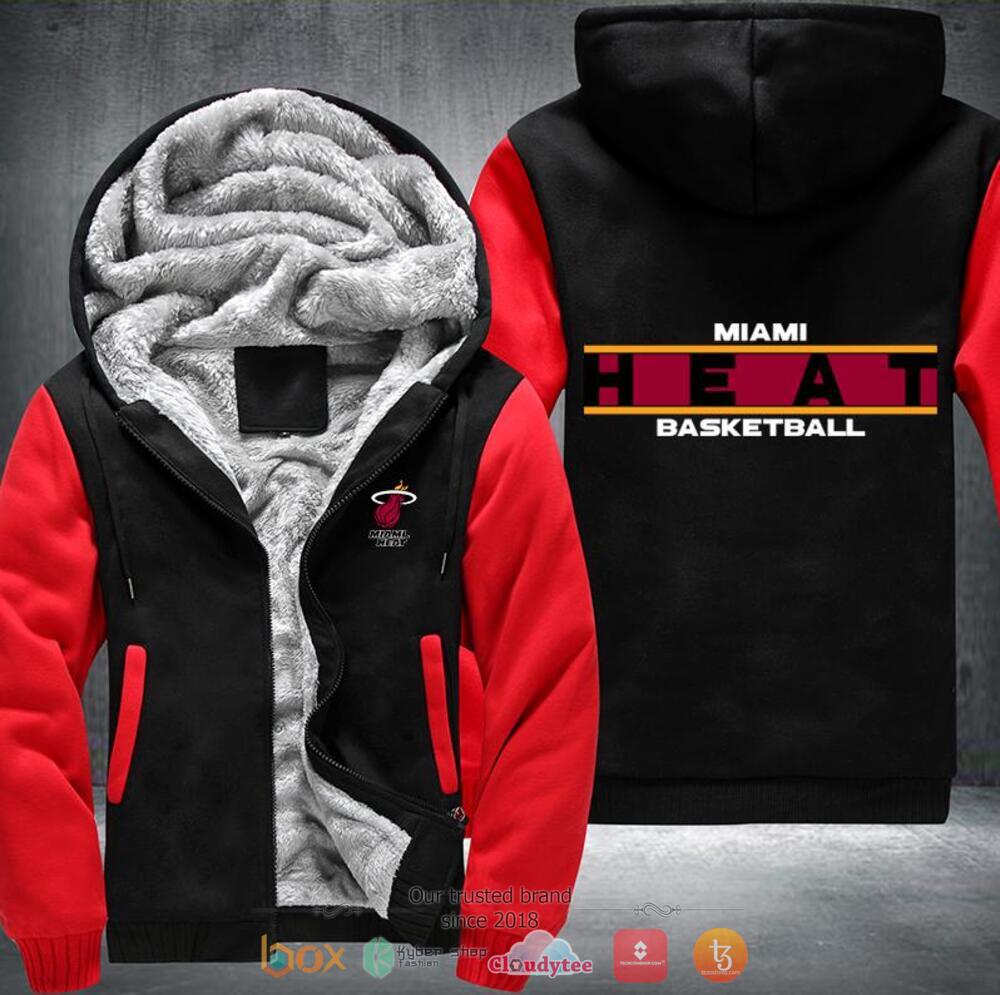 Nba Miami Heat Basketball Fleece Hoodie Nba Miami Heat Basketball Fleece Hoodie