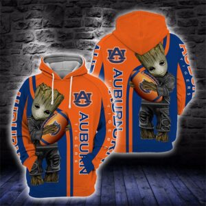 Ncaa Auburn Tigers Groot 3D Shirt