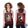 Ncaa Florida State Seminoles Logo 3D Sleeveless Zip Hoodie