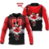 Nebraska Cornhuskers Mickey Custom Name Shirt