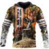 Need Wood Call Me Chainsaw Husqvarna 3D Hoodie