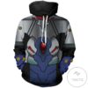 Neon Genesis Shinji Pullover Hoodie