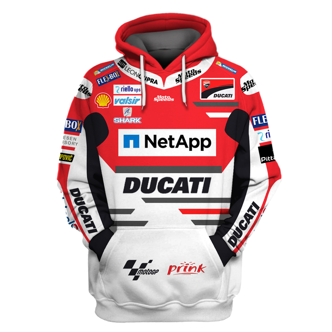 Netapp Ducati Prink 3D Shirt Netapp Ducati Prink 3D Shirt
