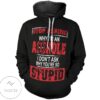 New A-Hole Merc Pullover Hoodie