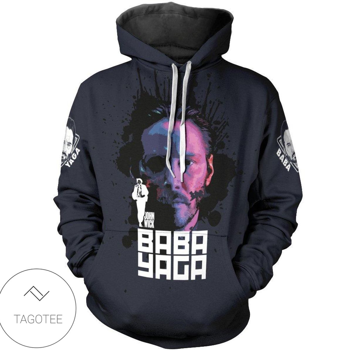 New Baba Yaga Pullover Hoodie Tagotee New Baba Yaga Pullover Hoodie Tagotee