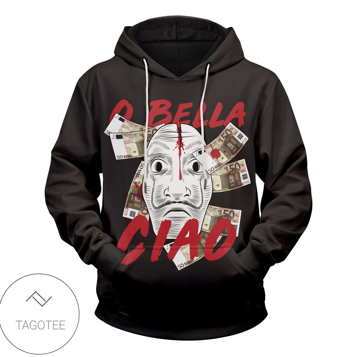 New Bella Ciao Pullover Hoodie- Tagotee New Bella Ciao Pullover Hoodie- Tagotee