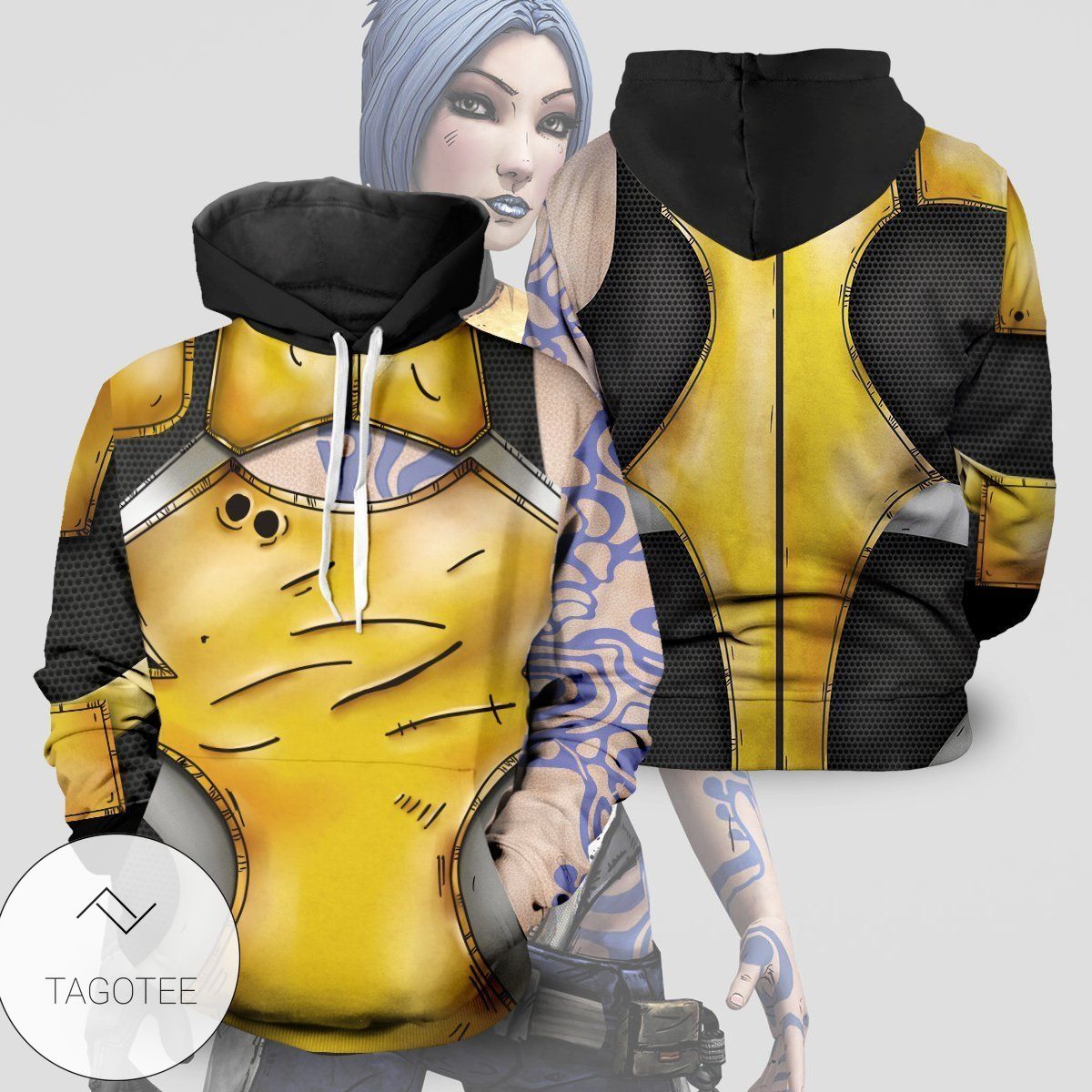 New Borderlands Maya Pullover Hoodie- Tagotee New Borderlands Maya Pullover Hoodie- Tagotee