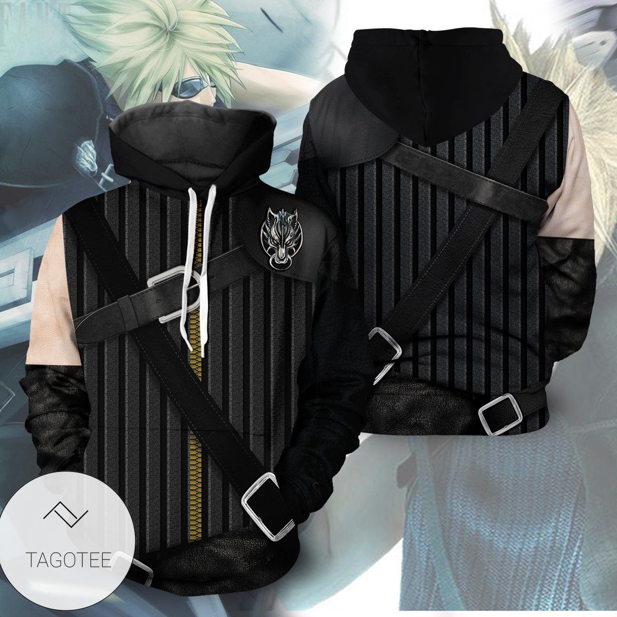 New Cloud Strife Pullover Hoodie New Cloud Strife Pullover Hoodie