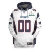 New England Patriots Custom Name Hoodie