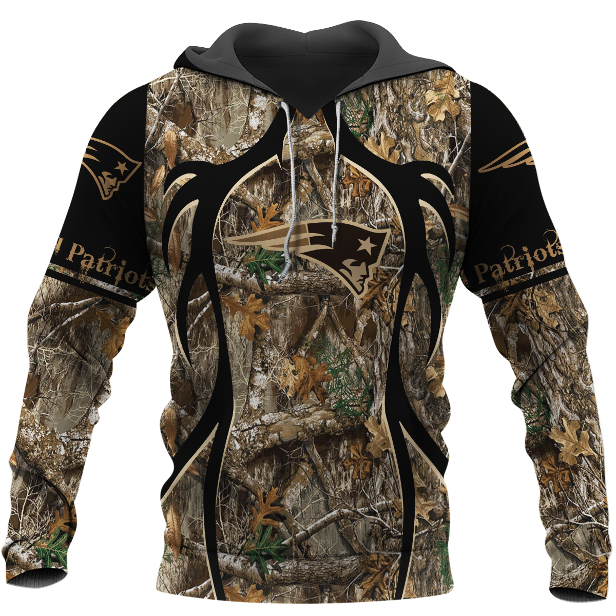 New England Patriots Hunting Hoodie New England Patriots Hunting Hoodie