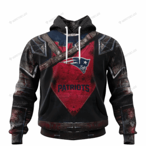 New England Patriots Warrior Customized Hoodie Jersey