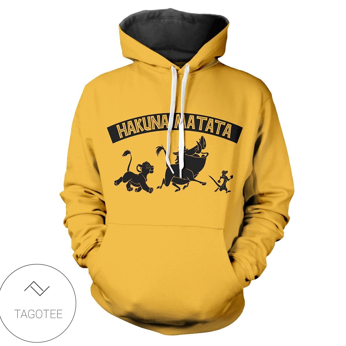 New Hakuna Matata Pullover Hoodie Tagotee New Hakuna Matata Pullover Hoodie Tagotee