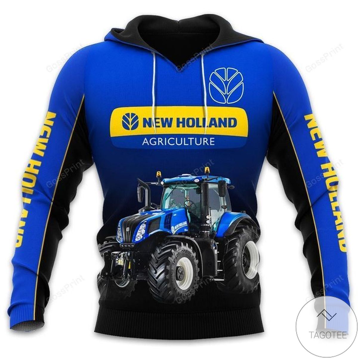 New Holland Agriculture 3D All Over Printed Hoodie New Holland Agriculture 3D All Over Printed Hoodie