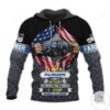 New Holland Agriculture I’M A Farmer Us Flag 3D Hoodie