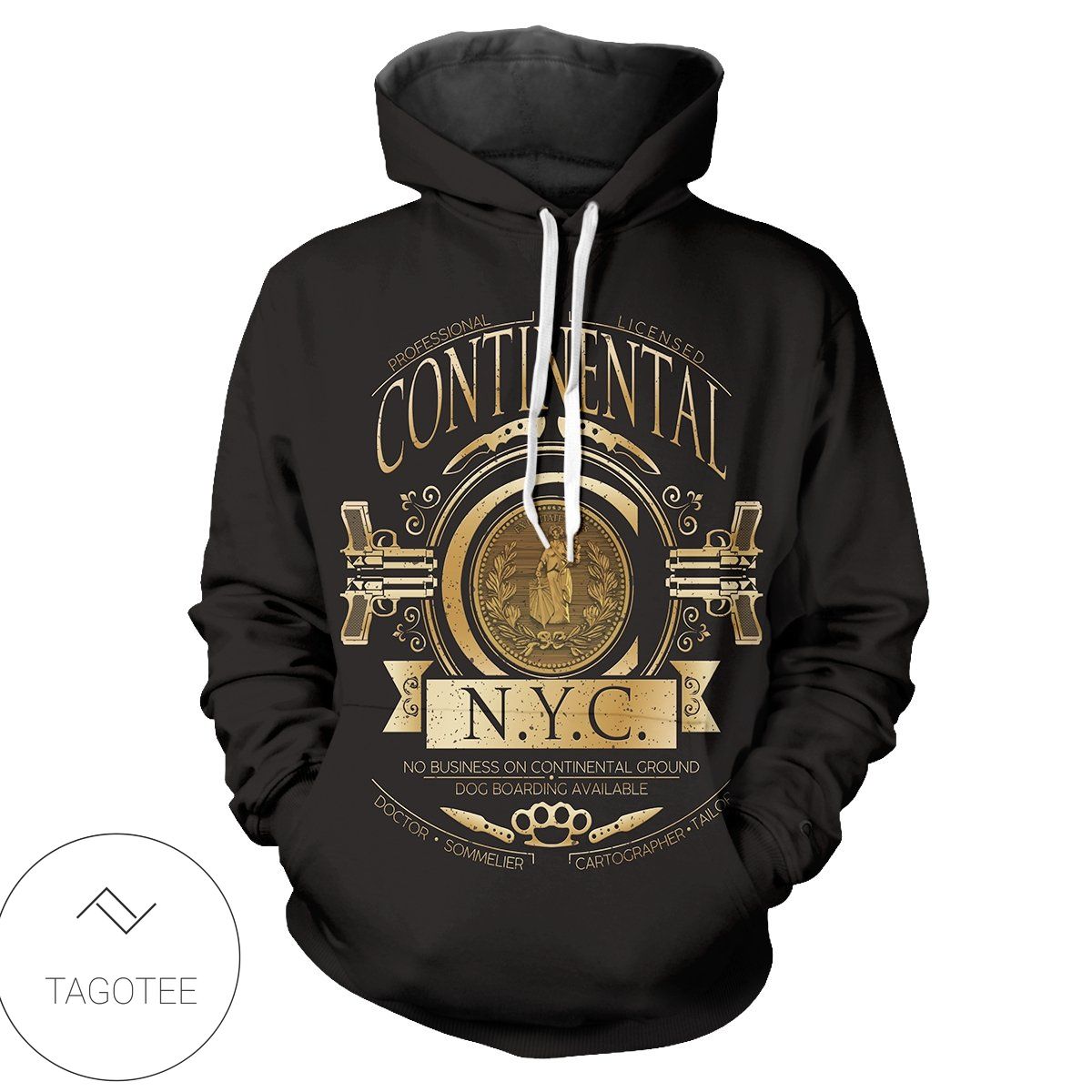New Hotel Continental Pullover Hoodie New Hotel Continental Pullover Hoodie