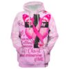 [New Item] Breast Cancer Awareness I Can Do All Things Through Christ Who Strengthens Me 3D Full Print Hoodie