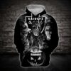 [New Item] Las Vegas Raiders Halloween Horror Night 3D Pullover Hoodie