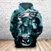 [New Item] Philadelphia Eagles Halloween Horror Night 3D Pullover Hoodie