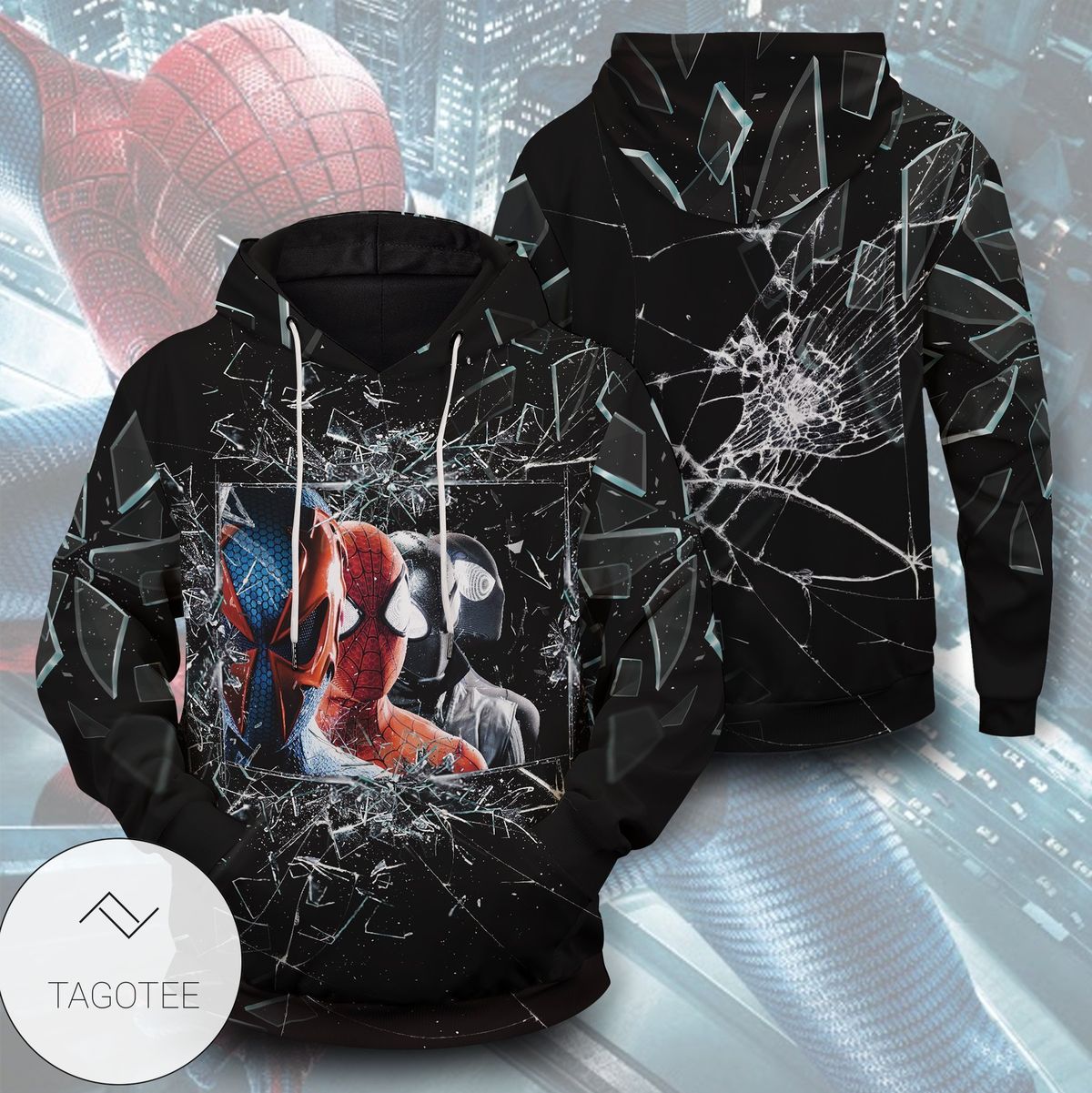 New Multiverse Spider-Man Pullover Hoodie New Multiverse Spider-Man Pullover Hoodie