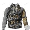 New Orleans Saints Skull Jersey 3D Hoodie