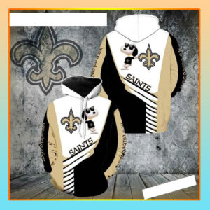 New Orleans Saints Snoopy 3D Hoodie