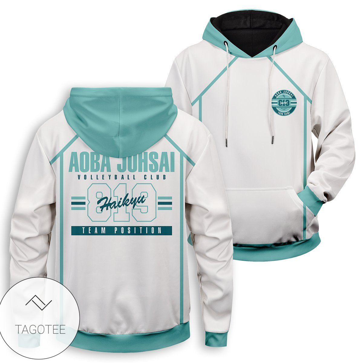 New Personalized 819 Aoba Johsai Pullover Hoodie Tagotee New Personalized 819 Aoba Johsai Pullover Hoodie Tagotee