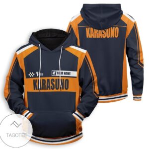 New Personalized F1 Karasuno Pullover Hoodie