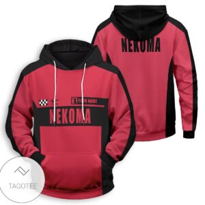New Personalized F1 Nekoma Pullover Hoodie