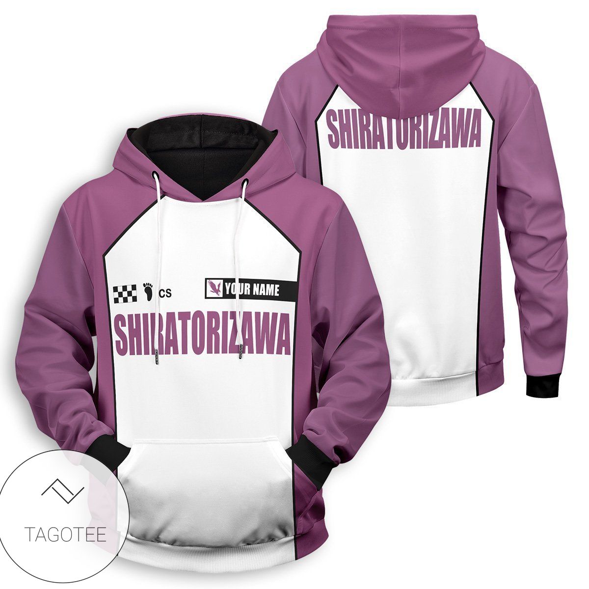 New Personalized F1 Shiratorizawa Pullover Hoodie New Personalized F1 Shiratorizawa Pullover Hoodie