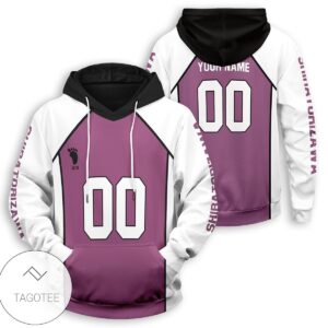 New Personalized Shiratorizawa Libero Pullover Hoodie