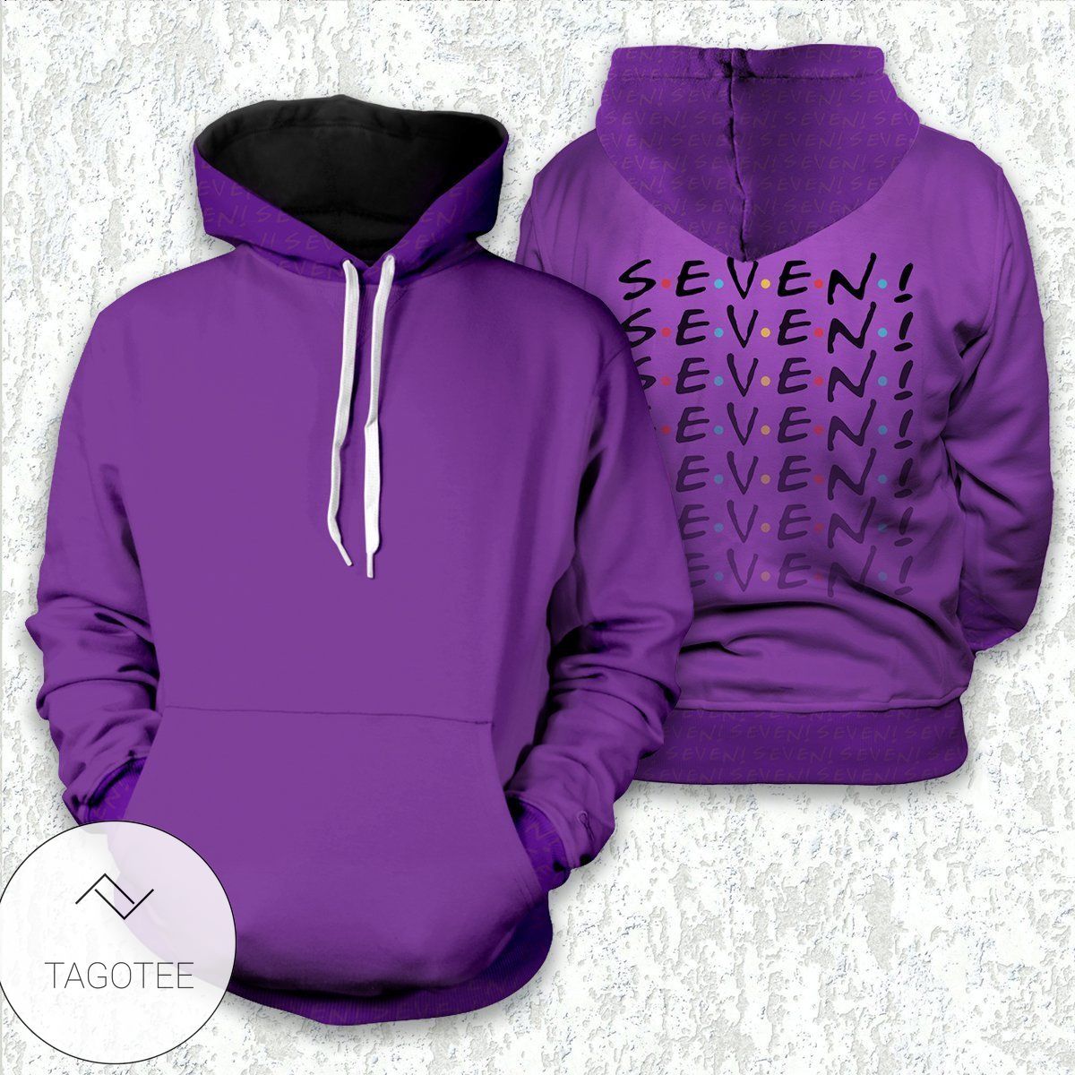 New Seven Seven Seven Pullover Hoodie New Seven Seven Seven Pullover Hoodie