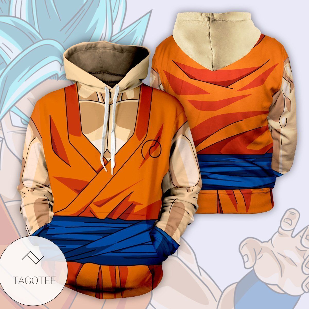 New Son Goku Buff Pullover Hoodie New Son Goku Buff Pullover Hoodie