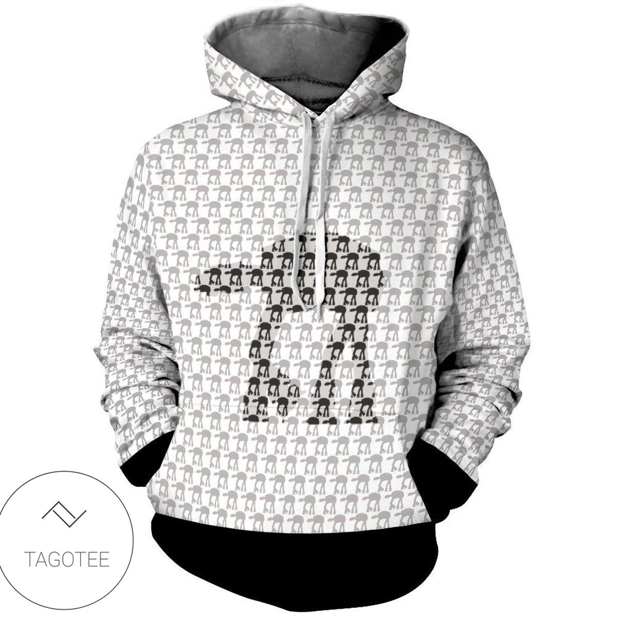 New Star Wars Walkers Pullover Hoodie Tagotee New Star Wars Walkers Pullover Hoodie Tagotee