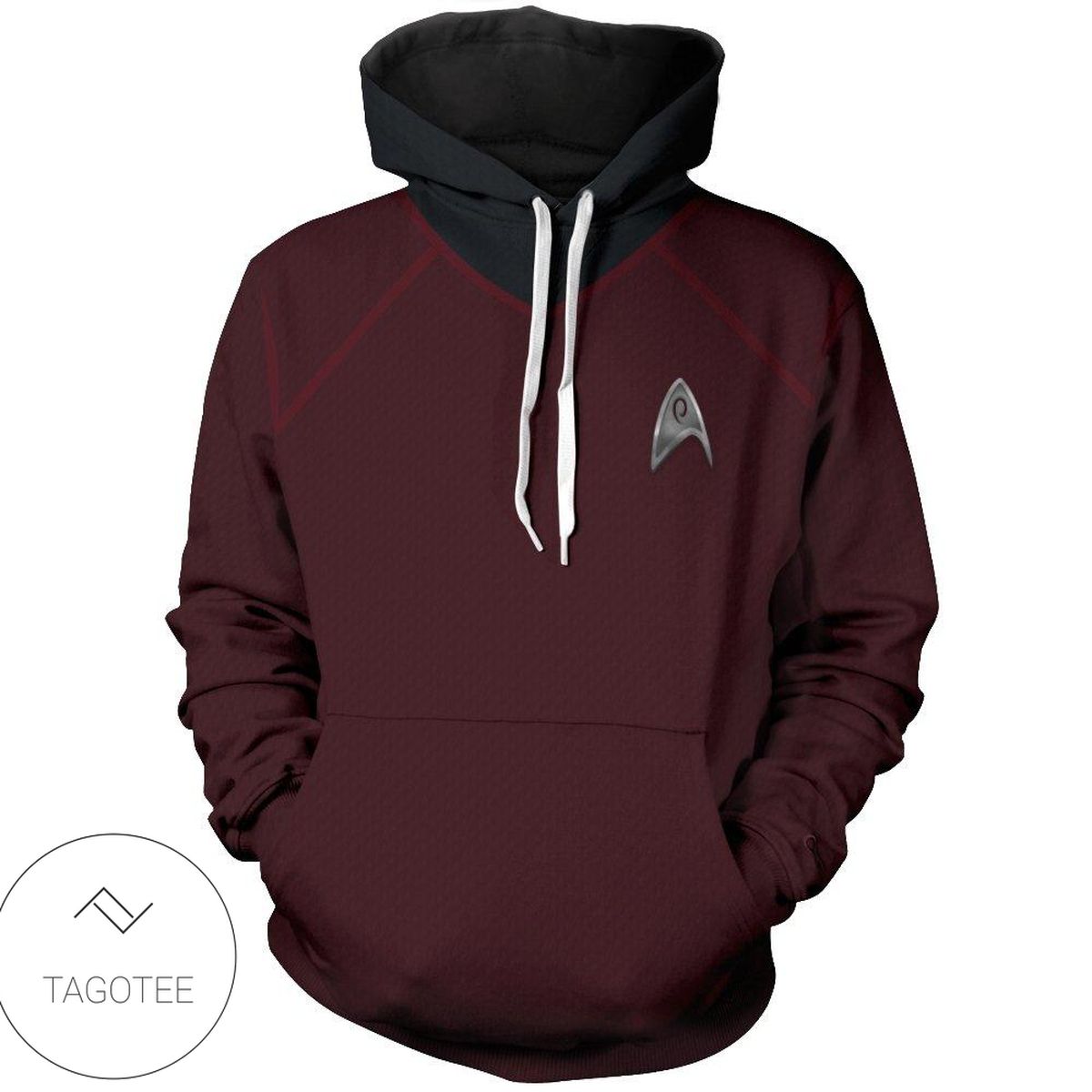 New Starfleet Engineer Pullover Hoodie- Tagotee New Starfleet Engineer Pullover Hoodie- Tagotee