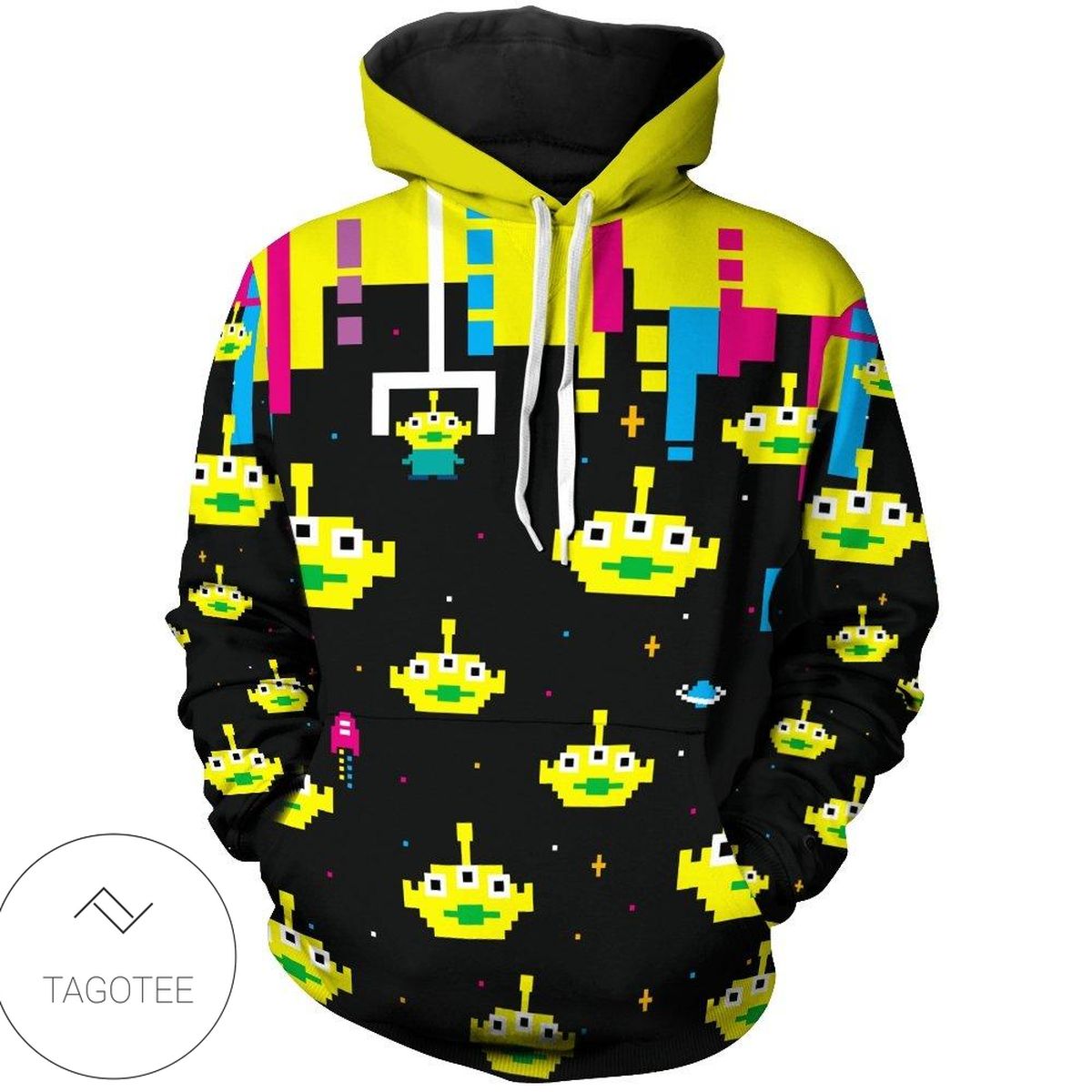 New Toy Story Aliens Pullover Hoodie- Tagotee New Toy Story Aliens Pullover Hoodie- Tagotee