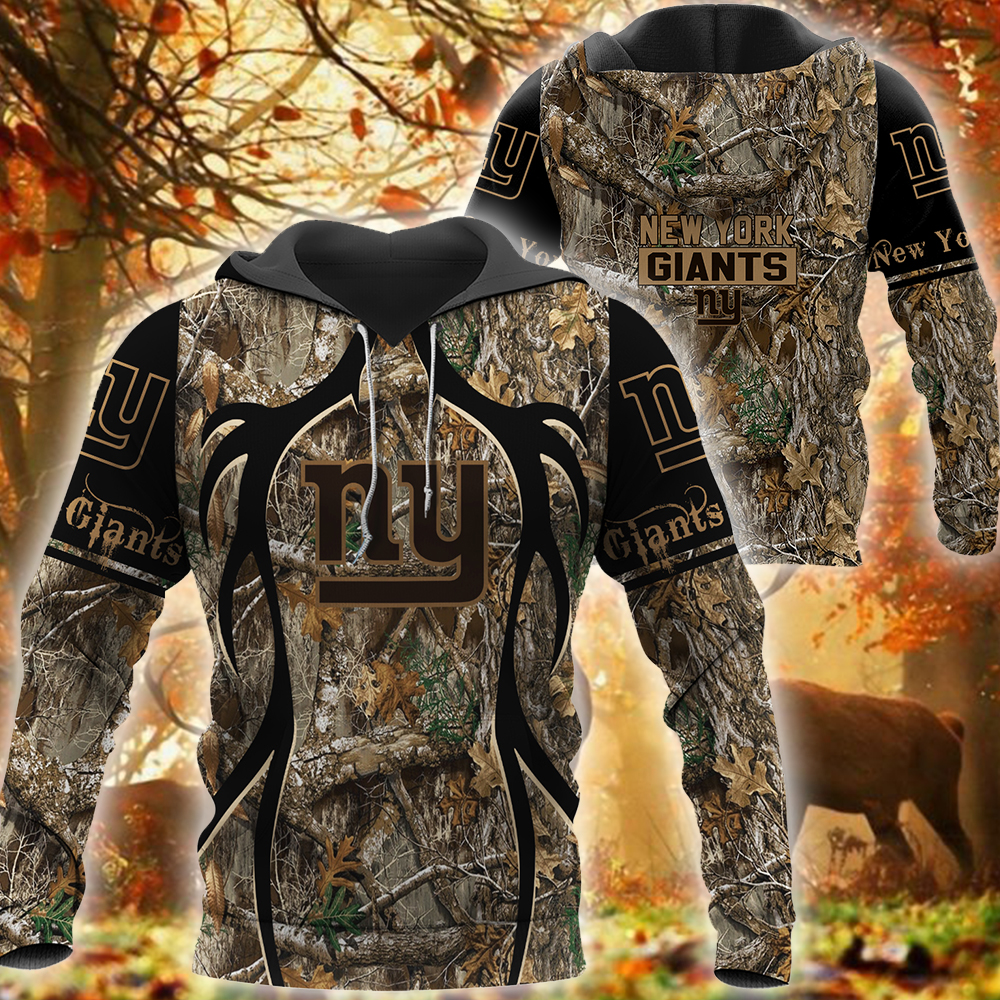 New York Giants Hunting Hoodie New York Giants Hunting Hoodie
