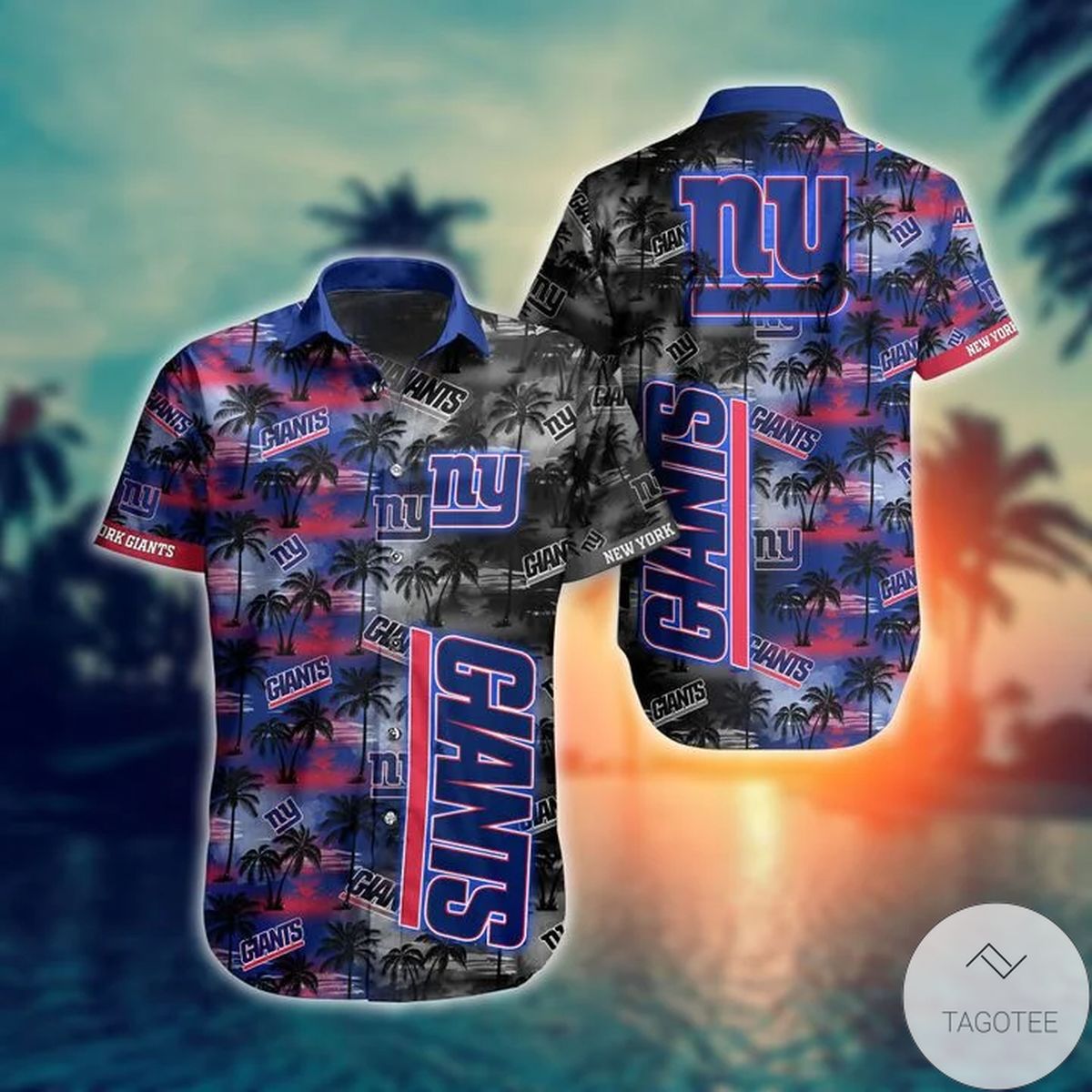 New York Giants Nfl Hawaiian Shirt New York Giants Nfl Hawaiian Shirt