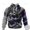 New York Giants Skull Jersey 3D Hoodie