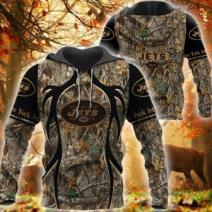 New York Jets Hunting Hoodie