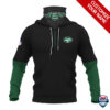 New York Jets Ver 01 Personalized 3D Mask Hoodie
