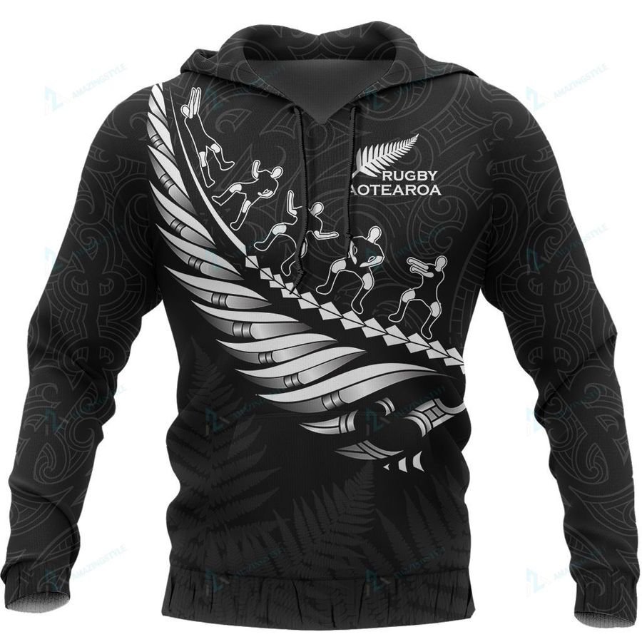 New Zealand Aotearoa Koru Maori Fern Ruby 3D All Over Printed Hoodie New Zealand Aotearoa Koru Maori Fern Ruby 3D All Over Printed Hoodie