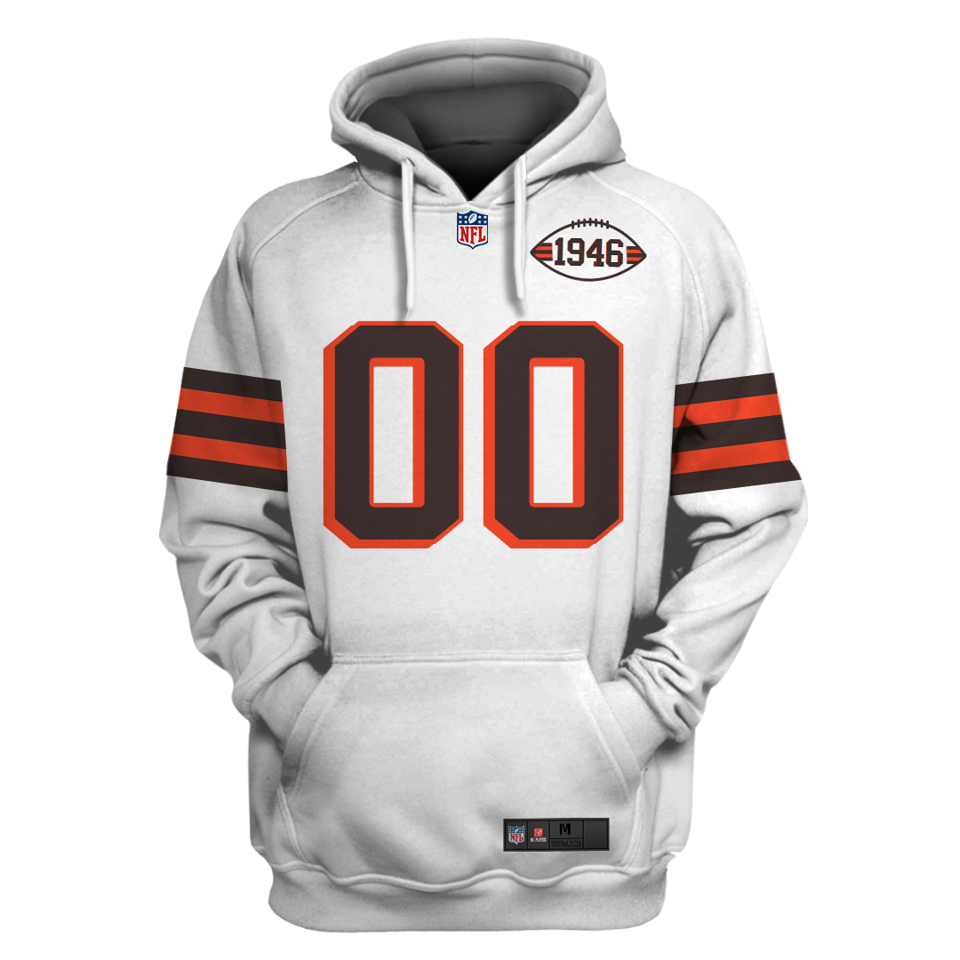 Nfl 1946 Custom Name And Number 3D Hoodie Nfl 1946 Custom Name And Number 3D Hoodie