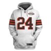Nfl 1946 Nick Chubb Stats 3D Hoodie