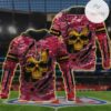 Nfl Arizona Cardinals 3D Hoodie Skull Lover