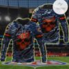 Nfl Chicago Bears 3D Hoodie Skull Lover
