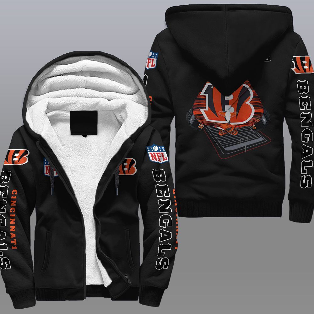 Nfl Cincinnati Bengals Fleece Hoodie Nfl Cincinnati Bengals Fleece Hoodie