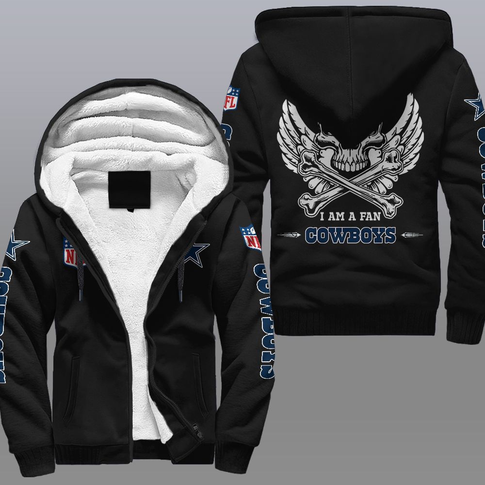 Nfl Dallas Cowboys Wings Skull Fleece Hoodie Nfl Dallas Cowboys Wings Skull Fleece Hoodie
