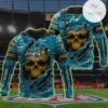 Nfl Jacksonville Jaguars 3D Hoodie Skull Lover